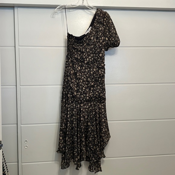 Santorini Floral One Shoulder Dress ASTR the Label Size Small - Picture 2 of 5